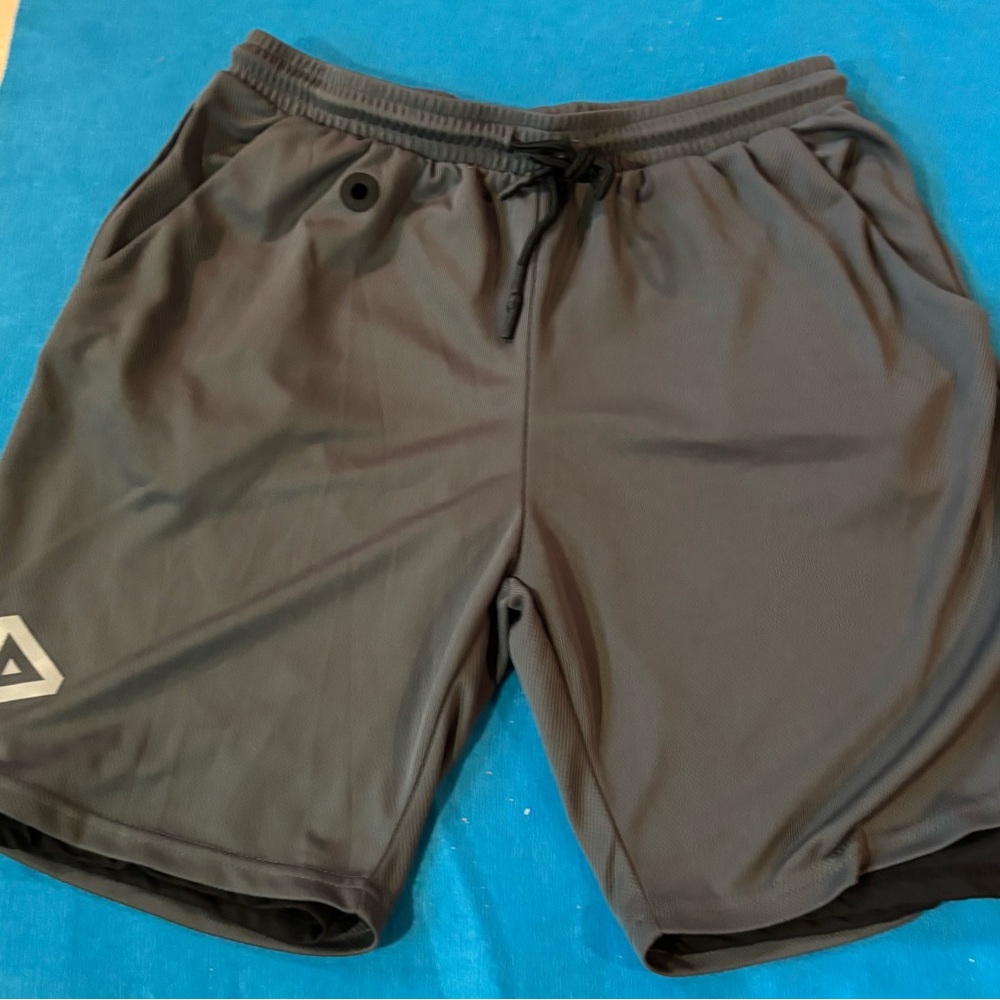 Men's Gray Athletic Shorts